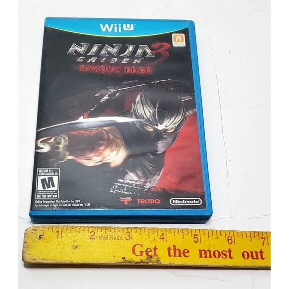 Ninja Gaiden 3 Razor’s Edge Wii U 2012 Complete Manual Tested Nintendo - Picture 14 of 15